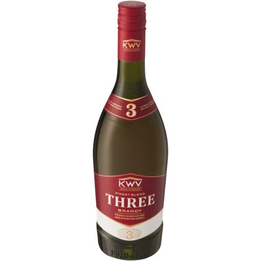 KWV 3YO BRANDY 750ML