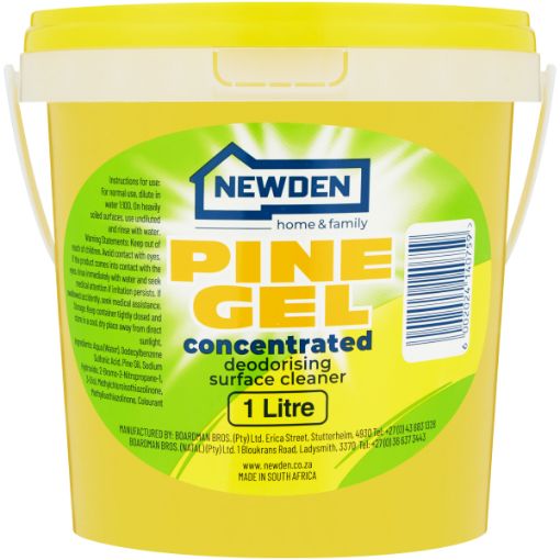 NEWDEN CLEANER PINE GEL YELLOW