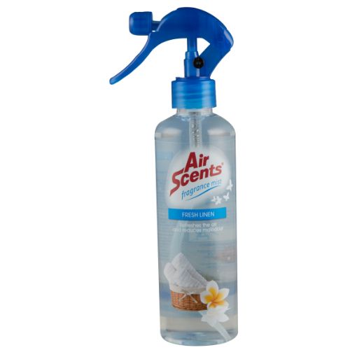 AIR SCENTS FRAG MIST F/LINEN 350ML