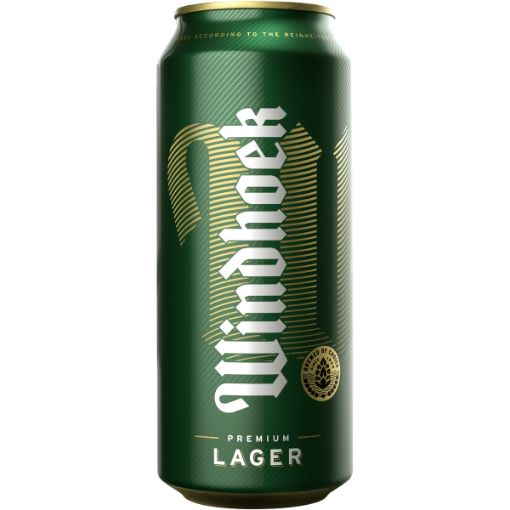 WINDHOEK LAGER CAN 500ML