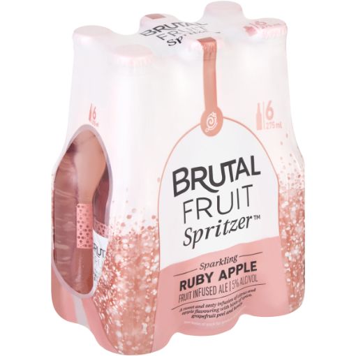 BRUTAL FRUIT RUBY APPLE NRB 275ML x 6