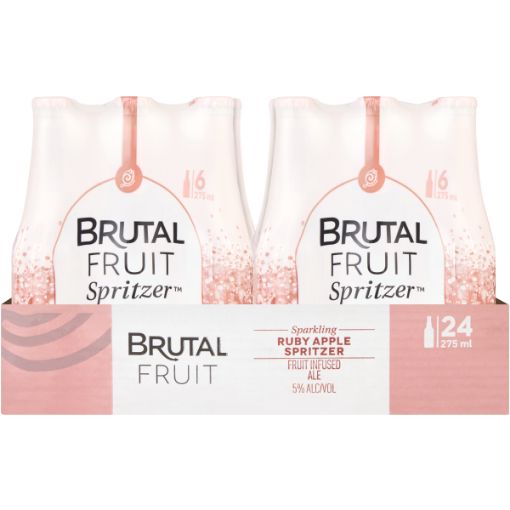 BRUTAL FRUIT RUBY APPLE NRB 275ML x 24