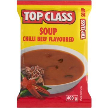 TOP CLASS SOUP CHILLI BEEF 400G