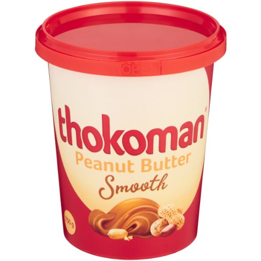 THOKOMAN PEANUT BUTTER SMOOTH 750G