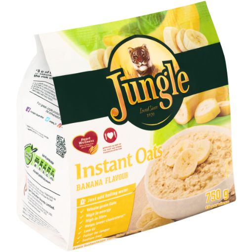 JUNGLE INST PORRIDGE BANANA 750G