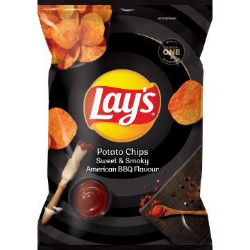 LAY`S CHIPS S&S AMRCAN BBQ 36G