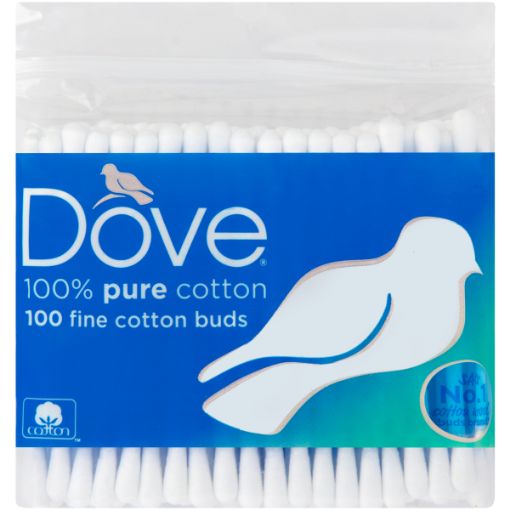 DOVE COTTON BUDS ASSTD COL