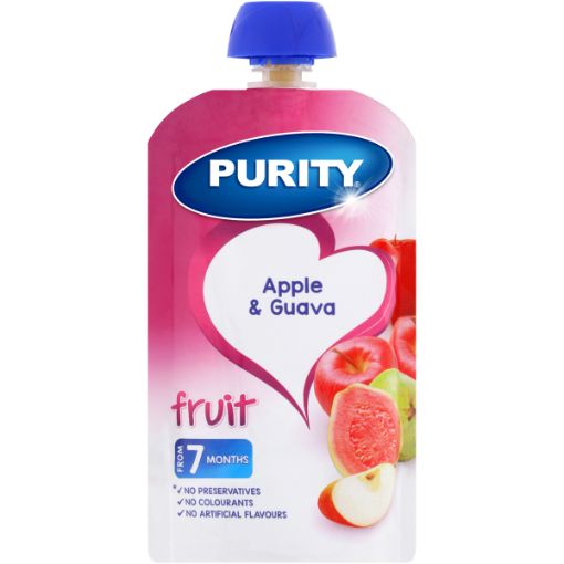 PURITY PUREED APPLE&GUAVA 110ML