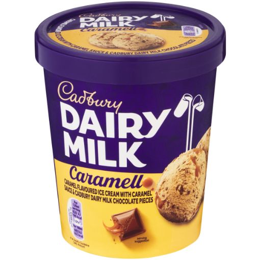 CADBURY I/CREAM CARAMELLO PINT 480ML