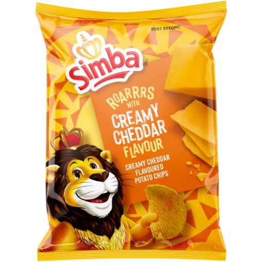 SIMBA CHIPS CREAMY CHEDDAR 120G