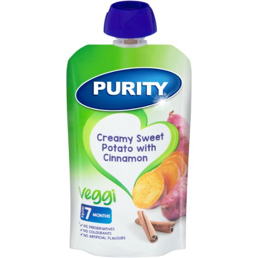 PURITY PUREED CRMY S/POTAT W CINNA 110ML