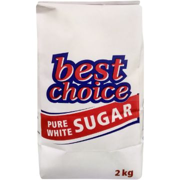 BEST CHOICE WHITE SUGAR 2KG