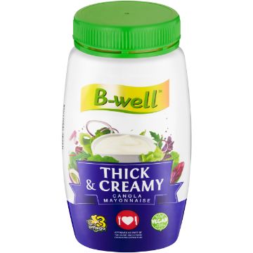 B-WELL GOURMET CANOLA MAYONNAISE 740G