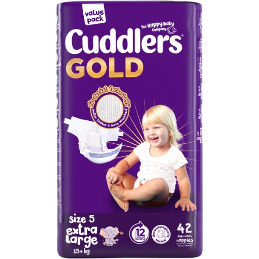 CUDDLERS GOLD DIAPERS VP S5 42EA