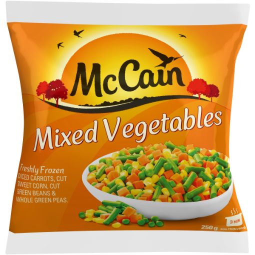 MCCAIN MIXED VEGETABLES 250G