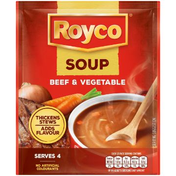 ROYCO SOUP BEEF&VEGETABLES 50G