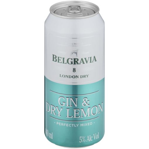 BELGRAVIA GIN&DRY LEMON CAN 440ML