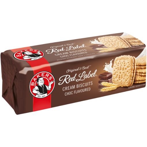 BAKERS RED LABEL CHOC CREAM 200G