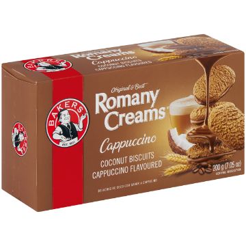 BAKERS ROMANY CREAMS CAPPUCCINO 200G