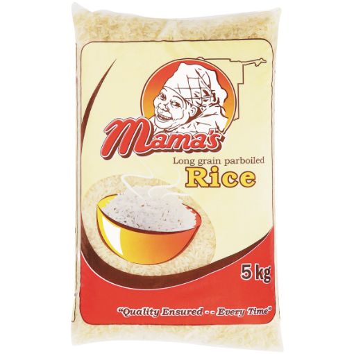 MAMA`S PARBOILED RICE 5KG