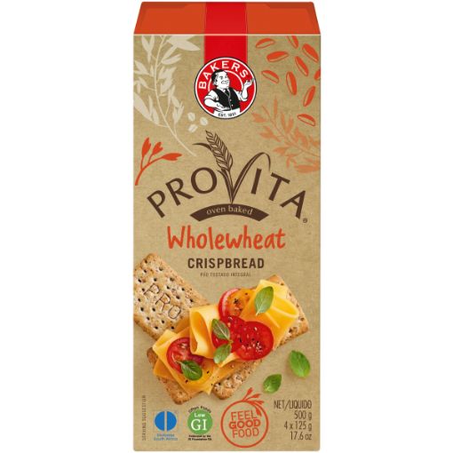 BAKERS PROVITA WHOLE WHEAT 500G