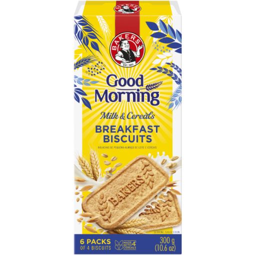 BAKERS GOOD MORNING MILK&CEREALS 300G