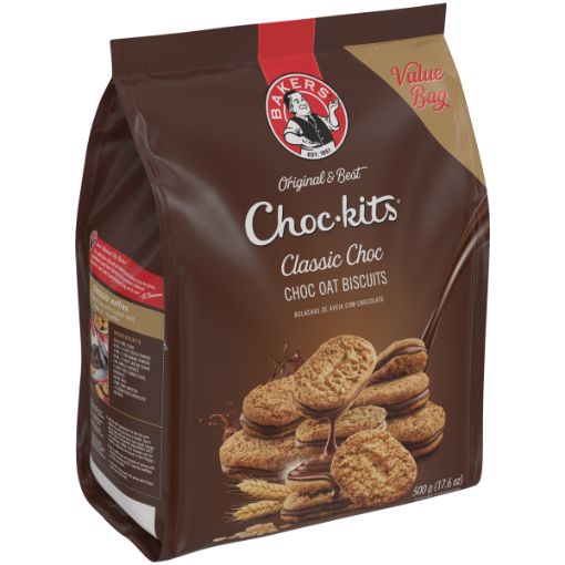 BAKERS CHOCKITS CLASSIC CHOCOLATE 500G