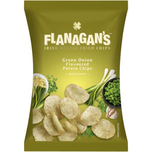 WILLARDS CHIPS FLANAGANS GRN ONION 120G