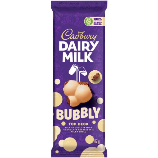 CADBURY DM BUBBLY TOP DECK 87G