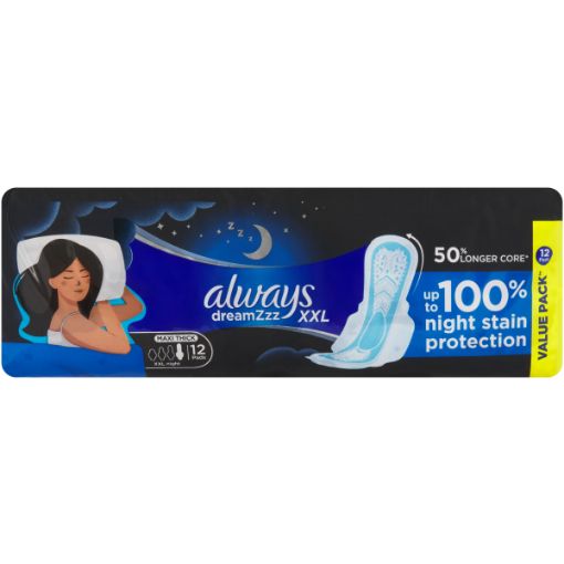ALWAYS NIGHT PADS MAXI XXL