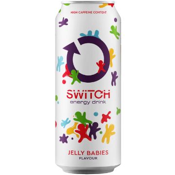 SWITCH ENERGY JELLY BABIES 500ML