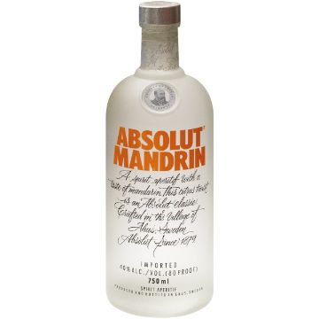 ABSOLUT MANDARIN VODKA 750ML