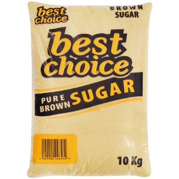 BEST CHOICE LIGHT BROWN SUGAR 10KG