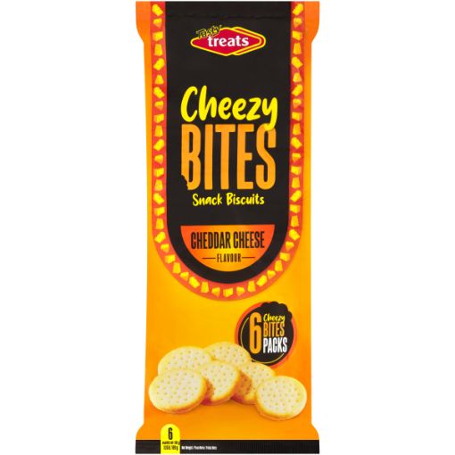 TASTY TREATS BISCUITS CHEEZY BITES CHEDDAR