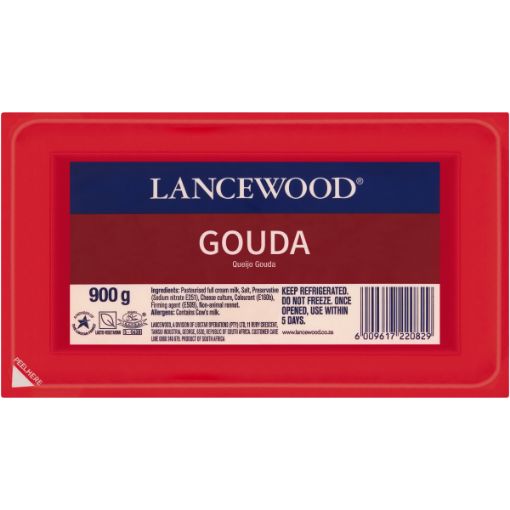LANCEWOOD GOUDA CHEESE 900G