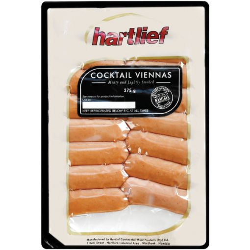 HARTLIEF COCKTAIL VIENNAS 275G