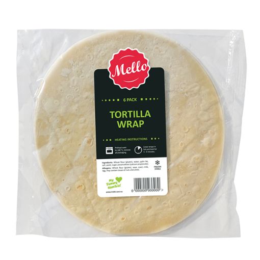 MELLO TORTILLA WRAP BAKED