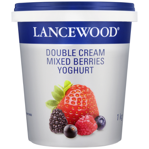 LANCEWOOD YOGHURT D/C YOG MIX BERRIES  1 x 1KG