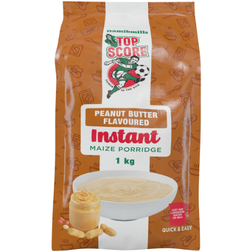 TOP SCORE INSTANT PORRIDGE PEA BUTTER  1 x 1KG