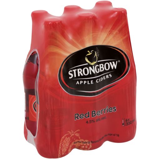 STRONGBOW RED BERRIES NRB  6 x 330ML x 6