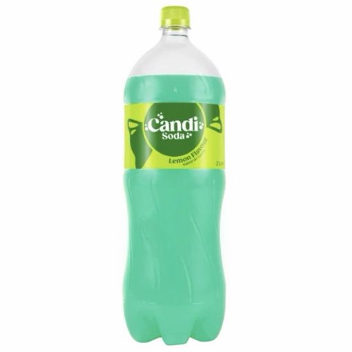 CANDI SODA SOFTDRINK LEMON  1 x 2LT