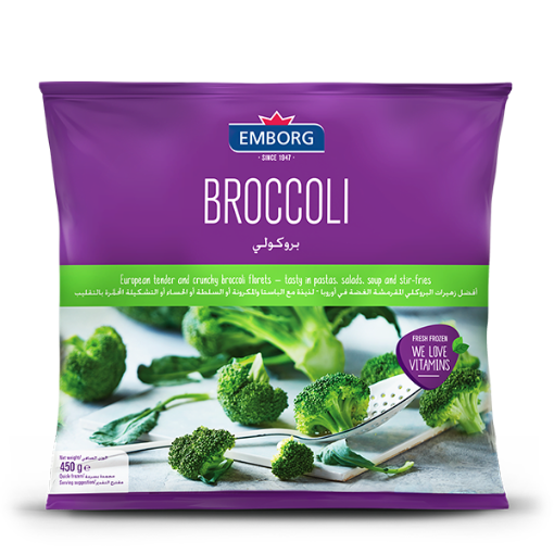 EMBORG BROCCOLI FLORETS  1 x 450G