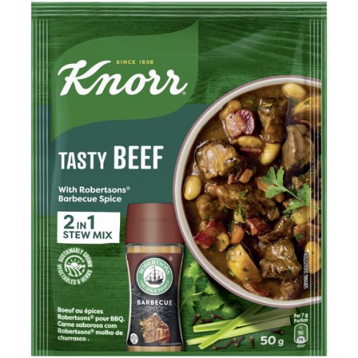 KNORR TASTY  STEW MIX BEEF&BBQ  1 x 50G