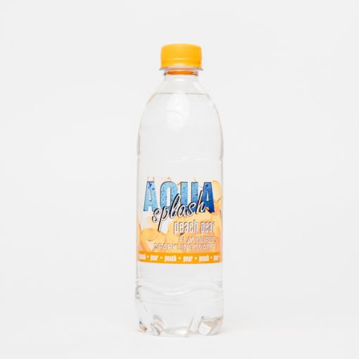 AQUASPLASH SPARK PEACH/PEAR WATER  1 x 500ML