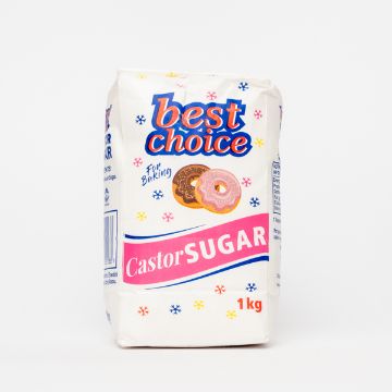 BEST CHOICE CASTOR SUGAR  1 x 1KG