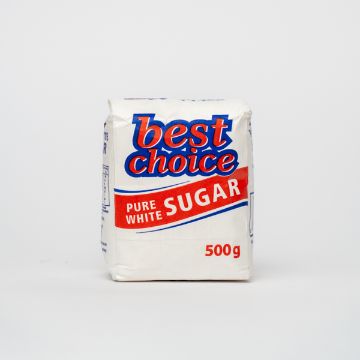BEST CHOICE WHITE SUGAR  1 x 500G