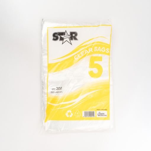 STAR BAG CLR NO.5  1 x EACH